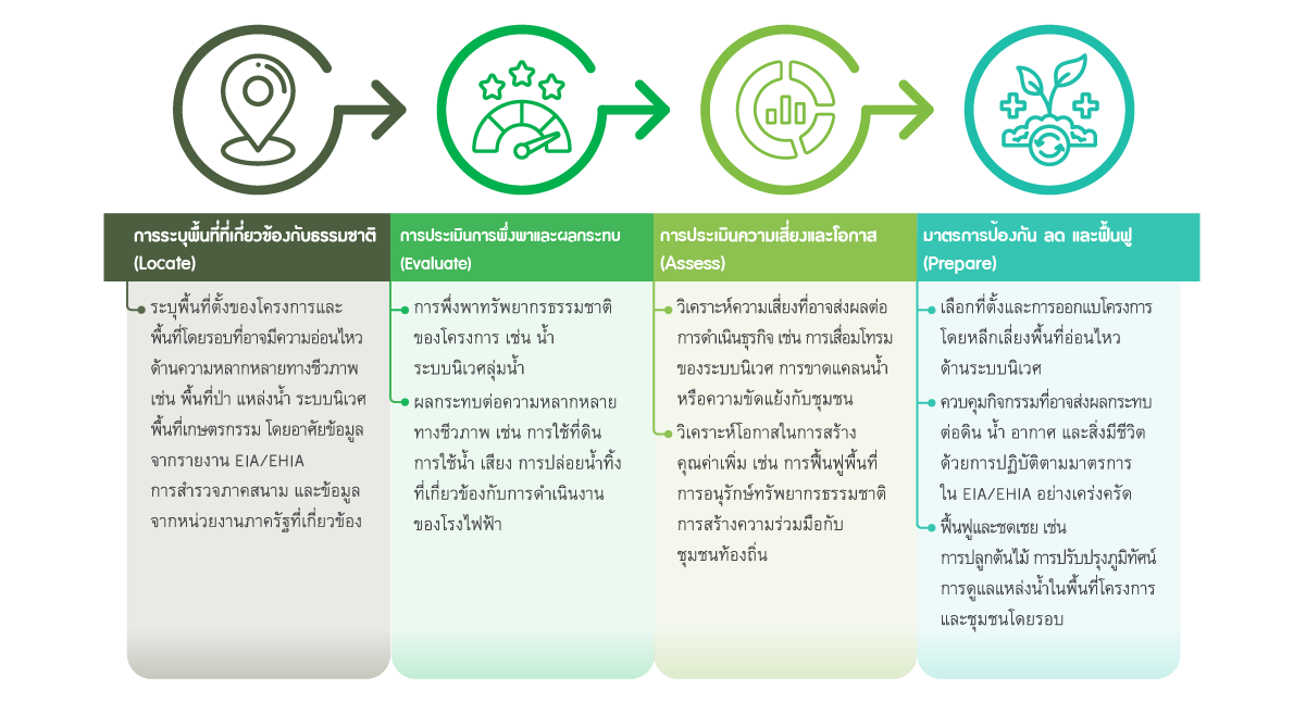 Biodiversity and area restoration